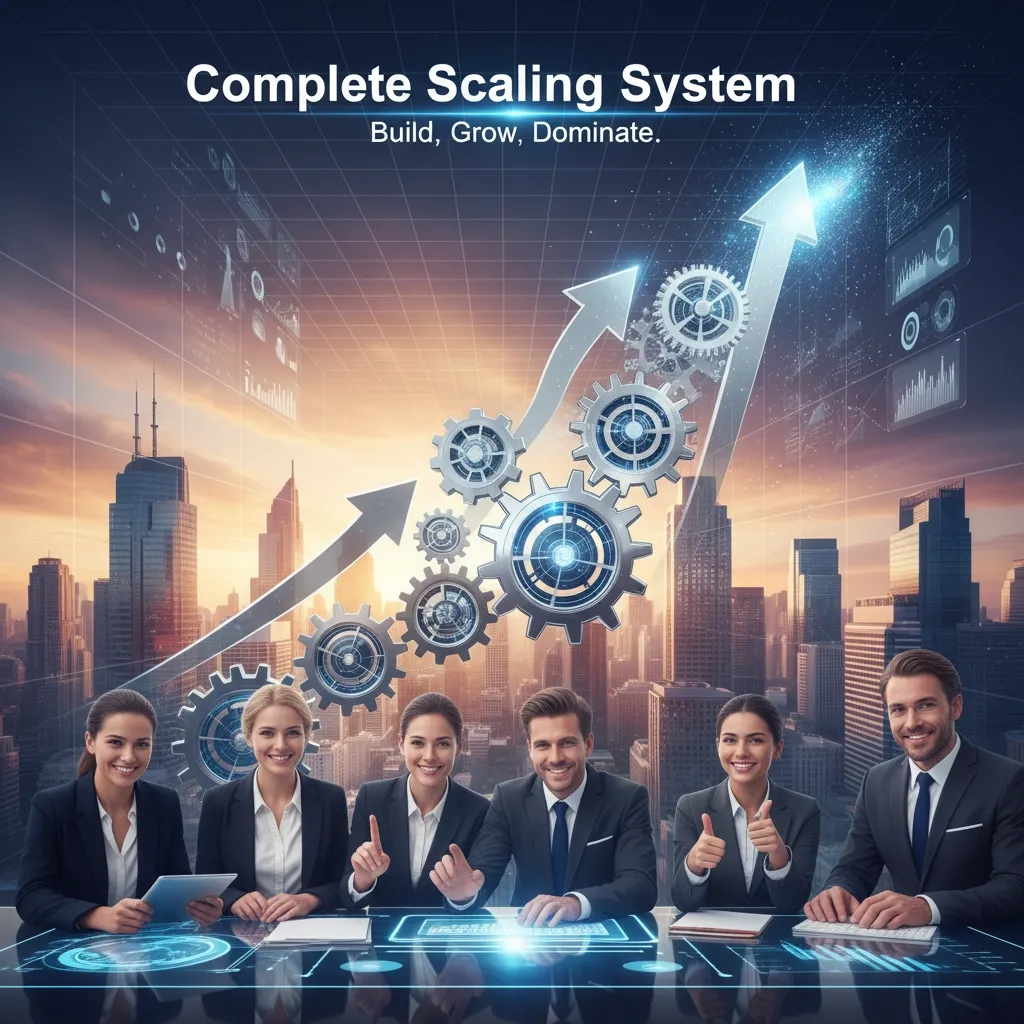 Complete scaling system illustration