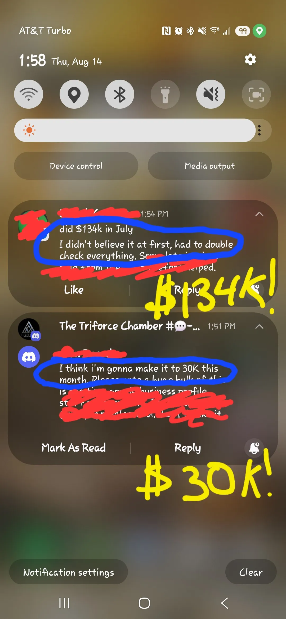 Record Months! $134k and $30k!